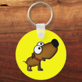Cartoon Puppy Schlüsselanhänger (Vorderseite)
