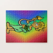 Cartoon Puzzle: New York Lion Puzzle (Horizontal)