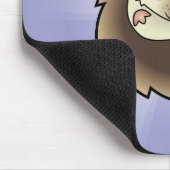 Cartoon-Pygmäe-Igel Mousepad (Ecke)