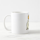 Cartoon Ram Sheep Coffee Tasse (Links)