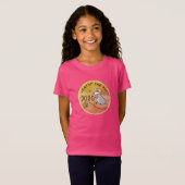 Cartoon Rat Chinesisches Neujahr 2020 Girl-T-Shirt T-Shirt (Vorne ganz)