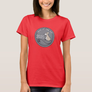 Cartoon Rat Chinesisches Neujahr 2020 T-Shirt