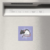Cartoon Rat Magnet (In Situ (Geschirrspüler))