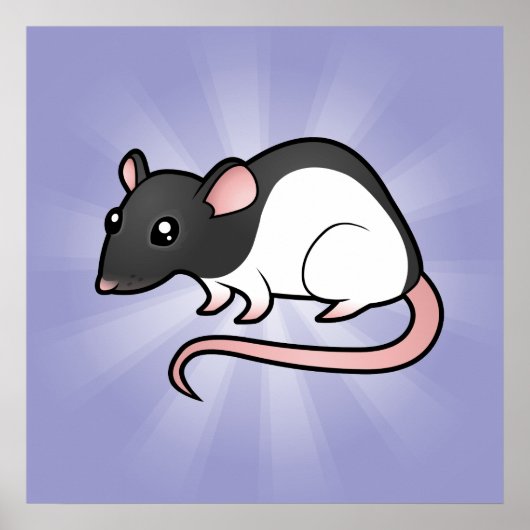 Cartoon Rat Poster (Vorne)
