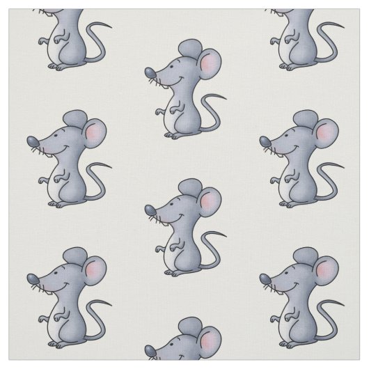 Cartoon Rat Stoff (Muster)