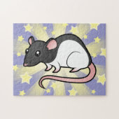 Cartoon-Ratte Puzzle (Horizontal)