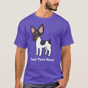 Cartoon-Ratten-Terrier/Spielzeugfox-Terrier T-Shirt