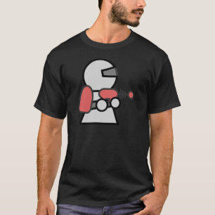 Cartoon-Raumfahrer T-Shirt
