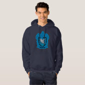 Cartoon Ravenclaw Wappen Hoodie (Vorne ganz)