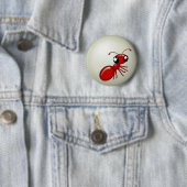 Cartoon Red Ant Button (Beispiel)