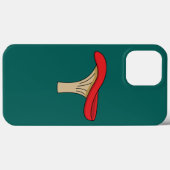 Cartoon Red Mushroom Case-Mate iPhone Hülle (Rückseite (Horizontal))