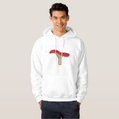 Cartoon Red Mushroom Hoodie (Vorne ganz)