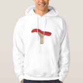 Cartoon Red Mushroom Hoodie (Vorderseite)