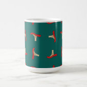 Cartoon Red Mushroom Kaffeetasse (Mittel)
