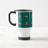 Cartoon Red Mushroom Reisebecher (Links)