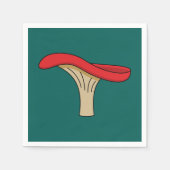 Cartoon Red Mushroom Serviette (Vorderseite)
