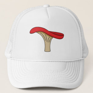 Cartoon Red Mushroom Truckerkappe