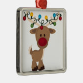 **CARTOON-REINDEER**-CHRISTMAS-ORNANATION ORNAMENT AUS METALL (Rechts)