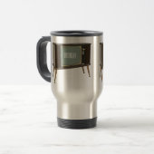 Cartoon Reisebecher (Vorderseite Links)