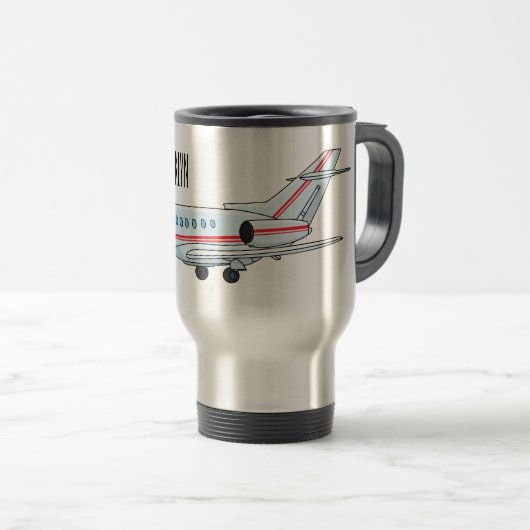 Cartoon Reisebecher (VorderseiteRechts)