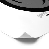 Cartoon Reitsportwagen Poster (Ecke)