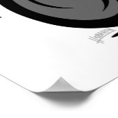 Cartoon Reitsportwagen Poster (Ecke)