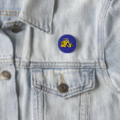 Cartoon-Renntruck Button (Beispiel)