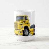 Cartoon-Renntruck Kaffeetasse (Mittel)