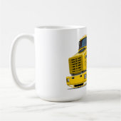 Cartoon-Renntruck Kaffeetasse (Links)