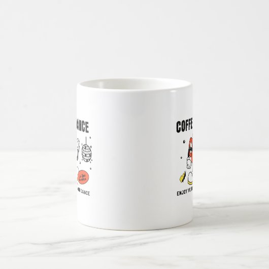 Cartoon Retro -1 Kaffeetasse (Mittel)