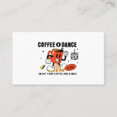 Cartoon Retro -1 Visitenkarte (Vorderseite)