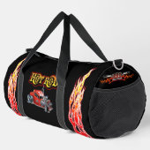 Cartoon Retro-frisierte Auto Duffle Bag (Rechte Ecke)