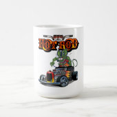 Cartoon Retro-frisierte Auto Kaffeetasse (Mittel)