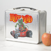 Cartoon Retro-frisierte Auto Metall Brotdose (Beispiel)