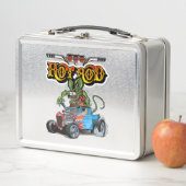 Cartoon Retro-frisierte Auto Metall Brotdose (Beispiel)