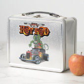 Cartoon Retro-frisierte Auto Metall Brotdose (Beispiel)