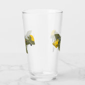 Cartoon-Retro-Kämpfer Flugzeug Glas (Rechts)
