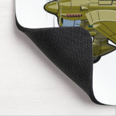 Cartoon-Retroflugzeug Mousepad (Ecke)