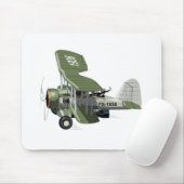 Cartoon-Retroflugzeug Mousepad (Mit Mouse)