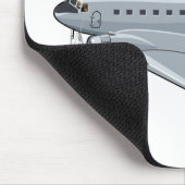 Cartoon-Retroflugzeug Mousepad (Ecke)
