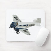 Cartoon-Retroflugzeug Mousepad (Mit Mouse)