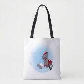 Cartoon-Retroflugzeug Tasche (Vorderseite)