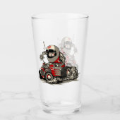 Cartoon Retrorat Glas (Vorderseite)