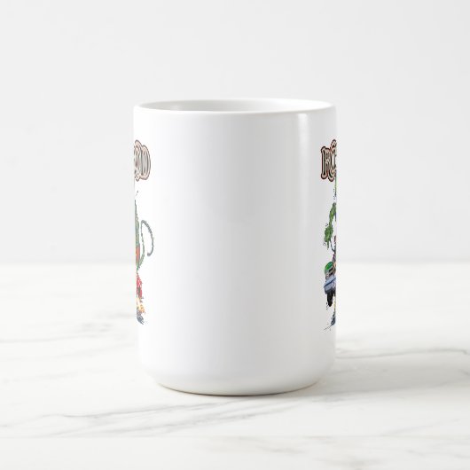 Cartoon Retrorat Kaffeetasse (Mittel)