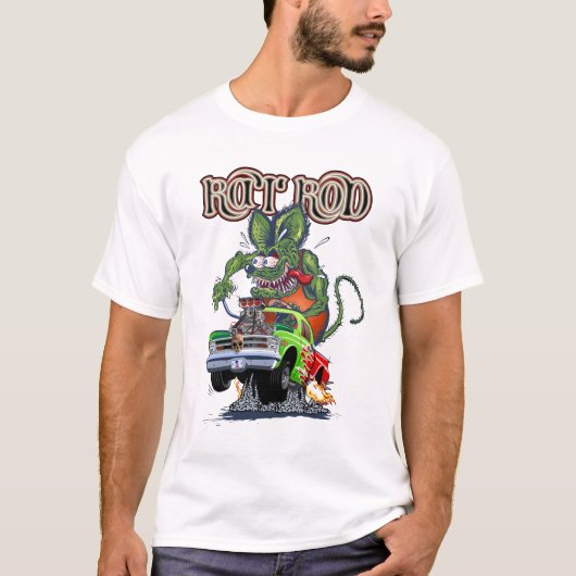 Cartoon Retrorat T-Shirt (Vorderseite)