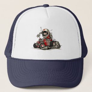 Cartoon Retrorat Truckerkappe