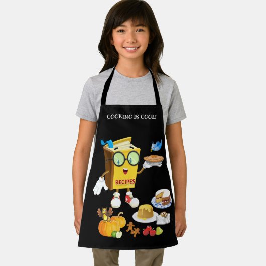 Cartoon Rezept Buchzeichen Schürze (Insitu)