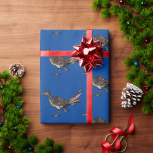 Cartoon Roadrunner Bird Wrapper Geschenkpapier