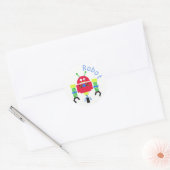 Cartoon Robot Sticker (Umschlag)