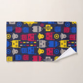 Cartoon-Roboter Badhandtuch Set (Handtuch)